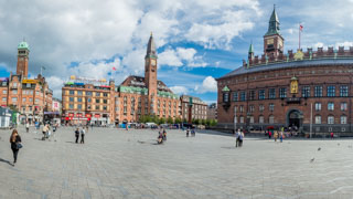 Plac Ratuszowy, Kopenhaga, Dania