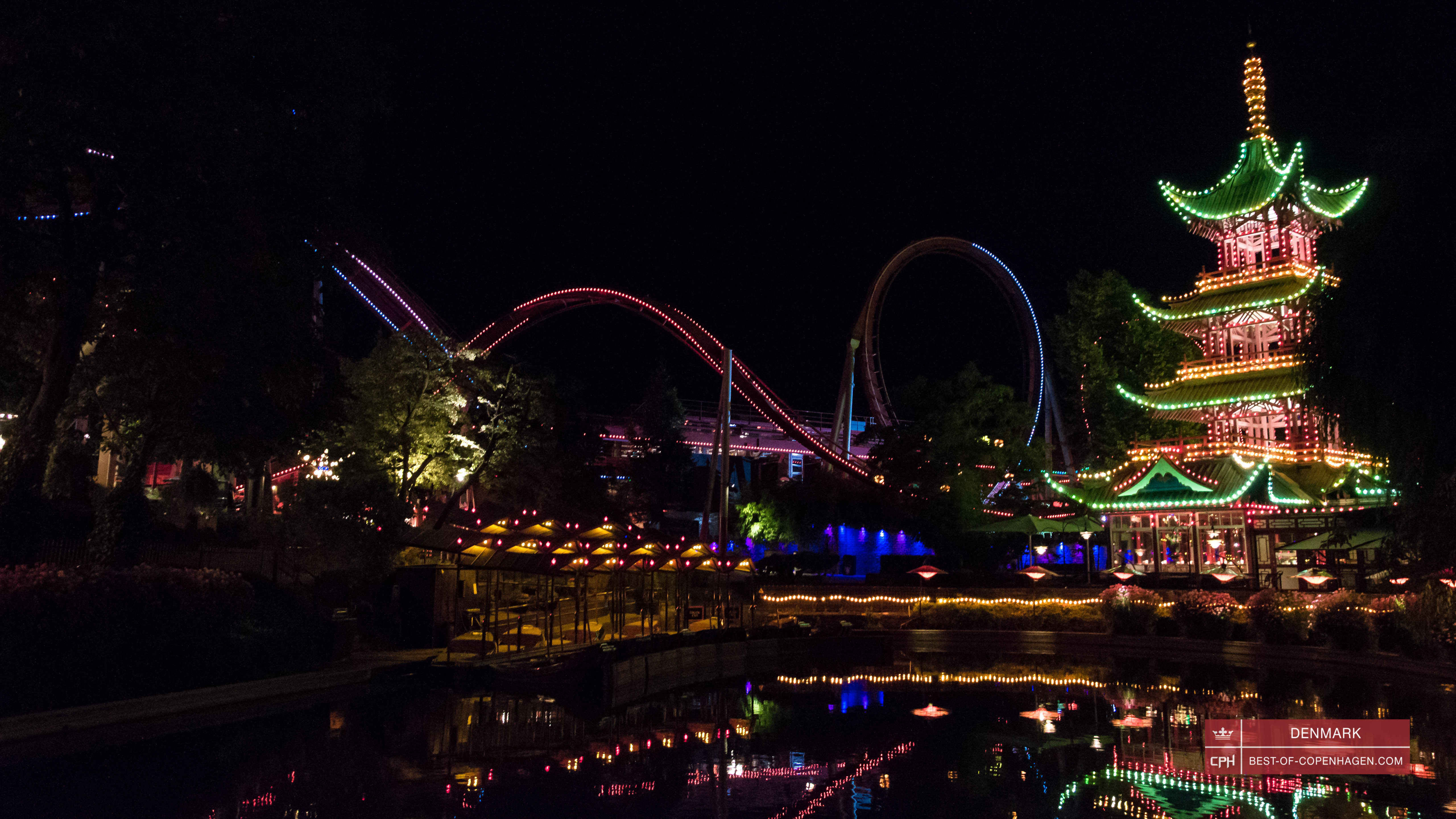 Tivoli Gardens Night